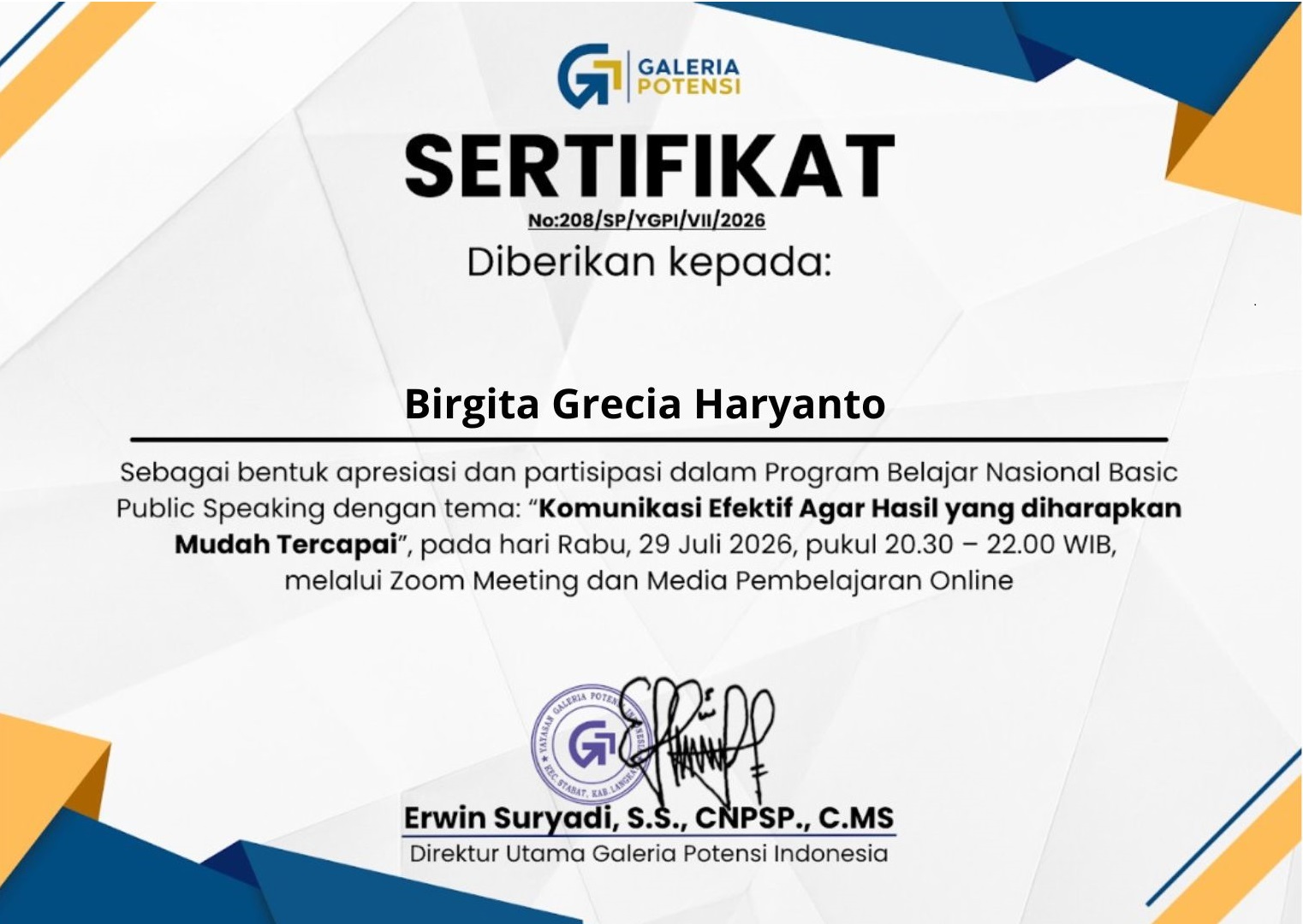 Sertifikat 5